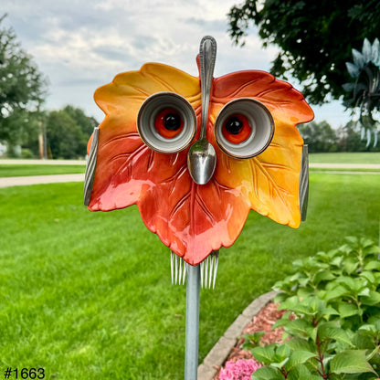 Golden Harvest Owl (#1663)