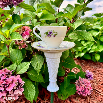 Violet Garden Bird Feeder (#1685)