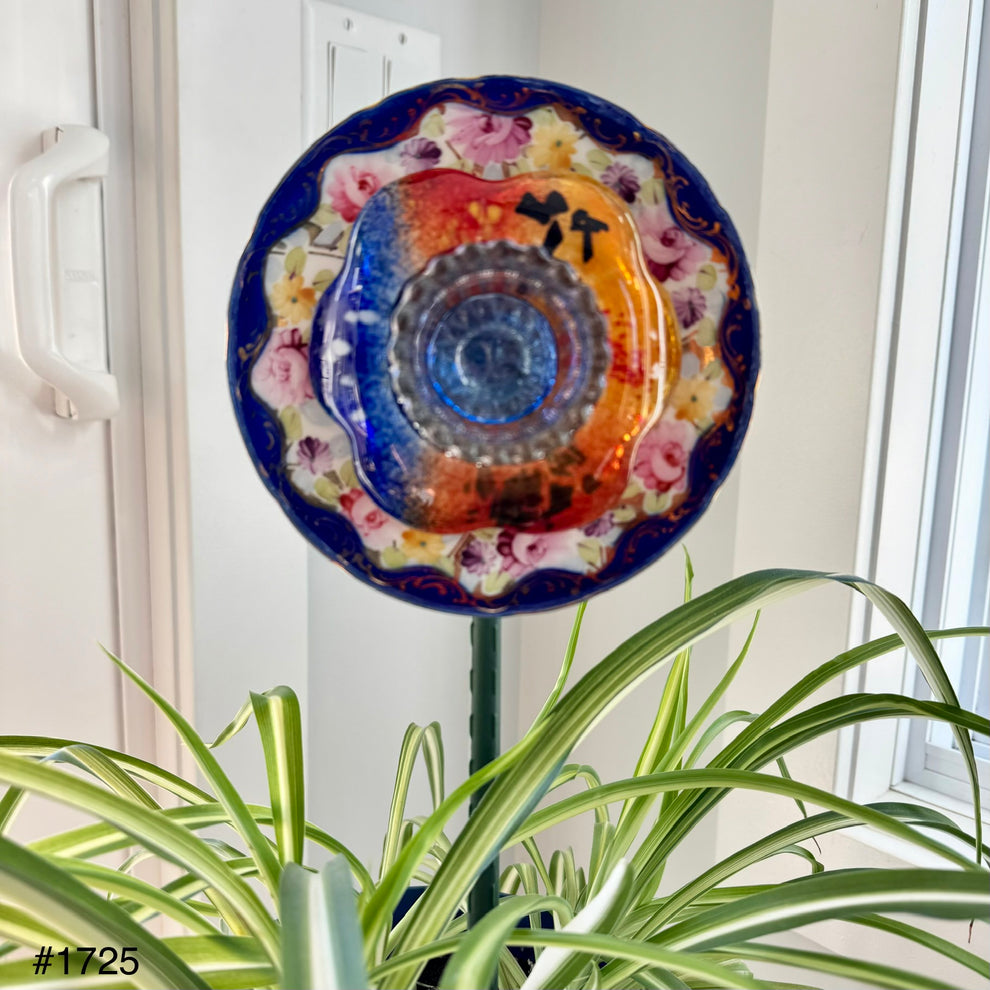 Blue/Pink/Purple/Orange Mini (#1725) – Floral Expressions - Repurposed ...