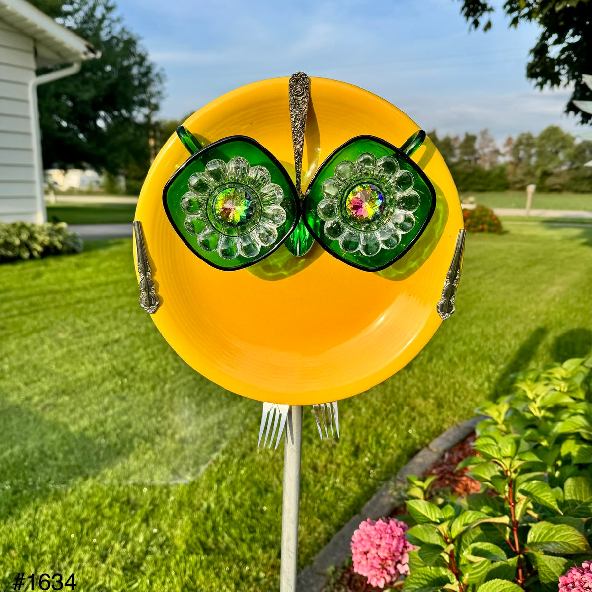 Lemon Lime Owl (#1634)