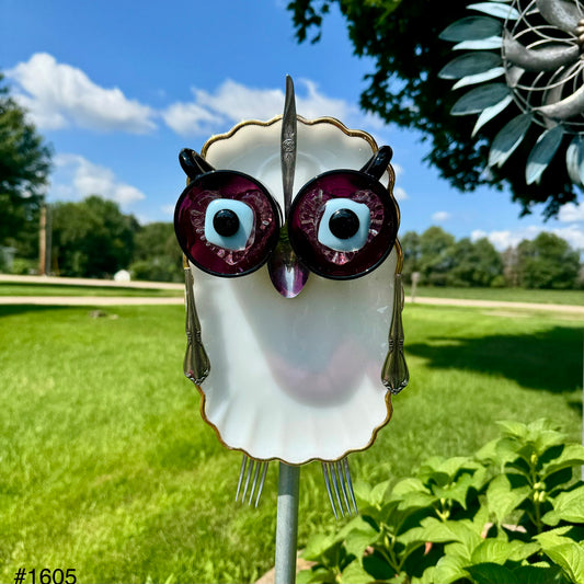 White Orchid Owl