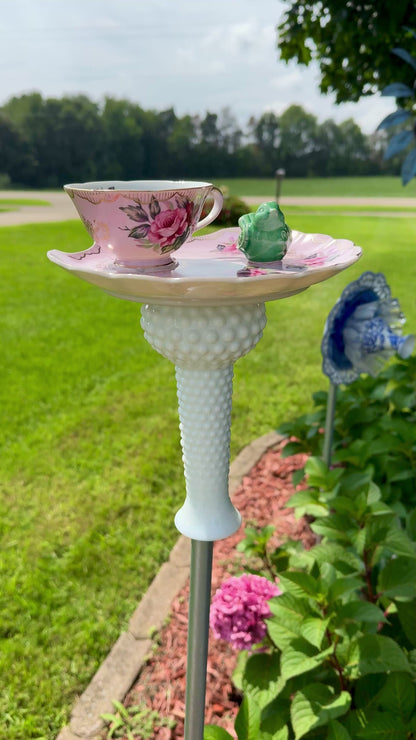 Blushing Blooms Bird Feeder (#1679)