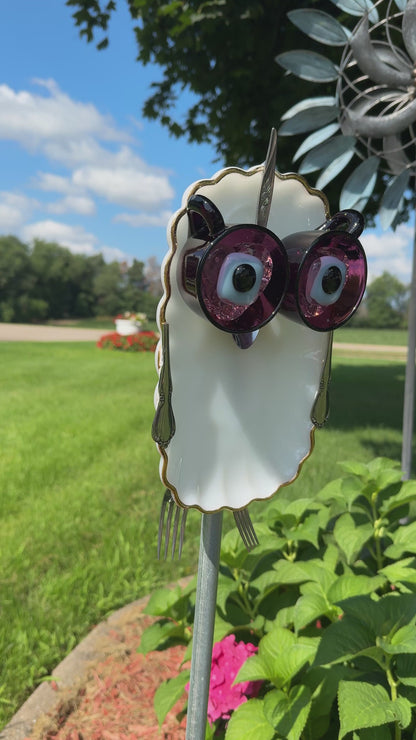 White Orchid Owl
