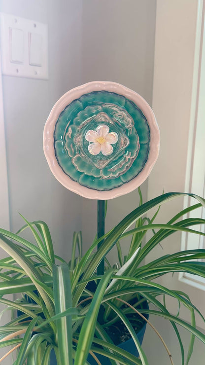 White/Turquoise Mini (#1702)
