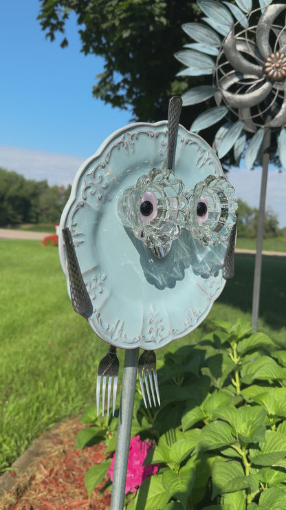 Blueberry Rose Owl